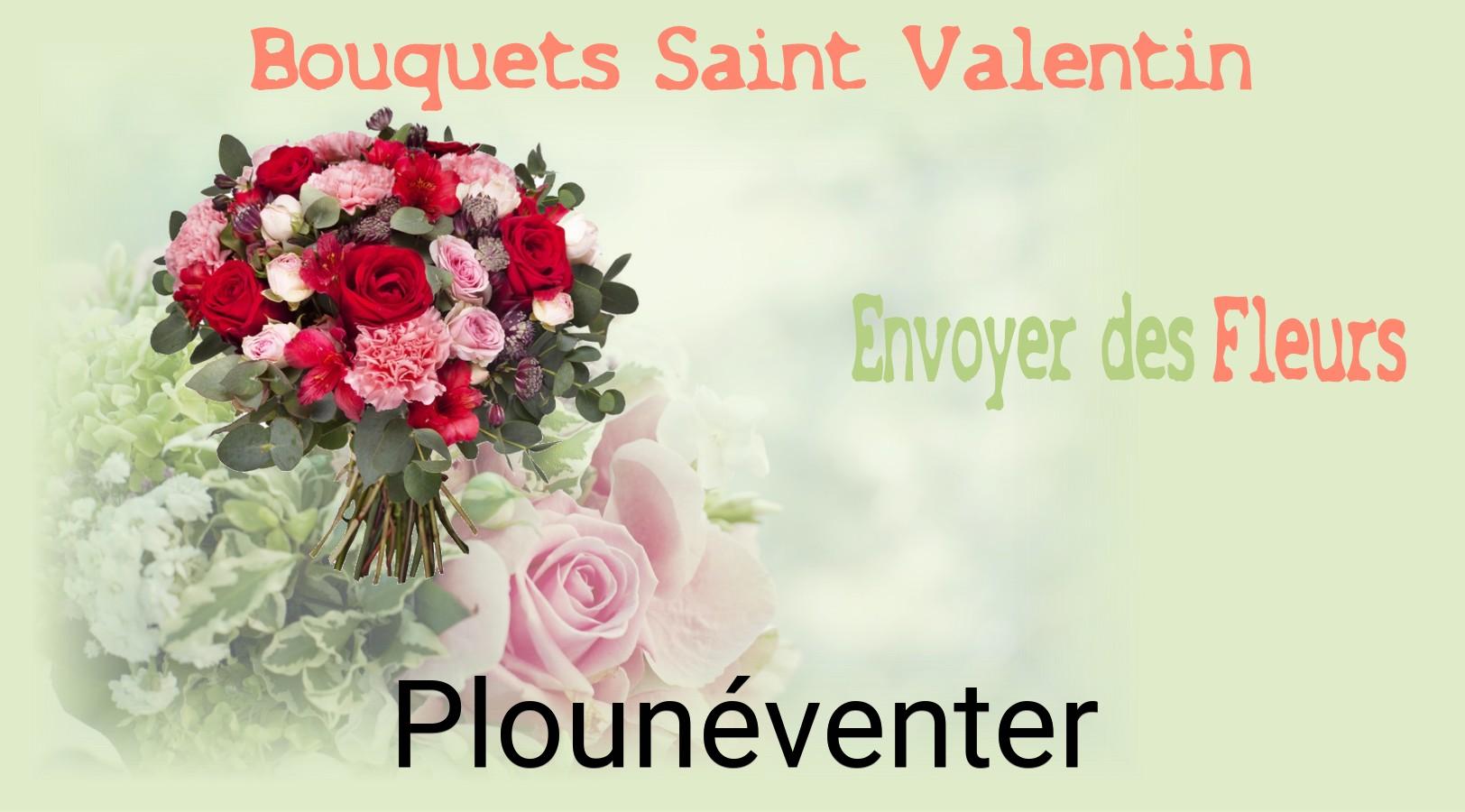 Roses de Saint-Valentin livrées à Plounéventer